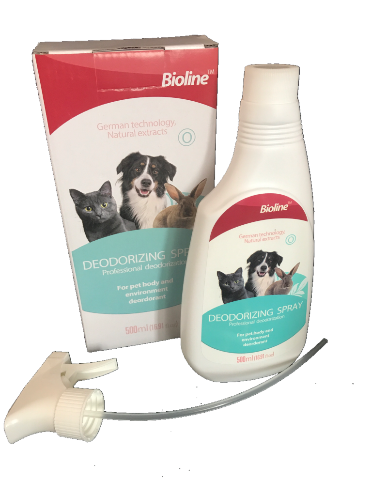 Bioline Deodorising Spray Styley Pets