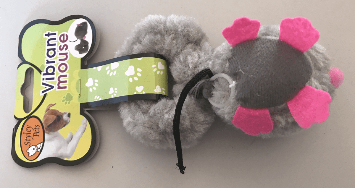Vibrating Mouse Cat Toy Styley Pets