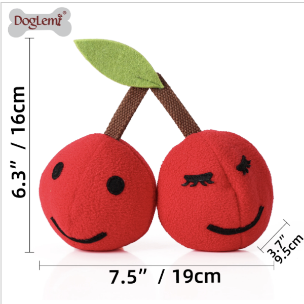 Snuffle Toy for Dogs - Cherry 2-in-1 Toy - Image 3