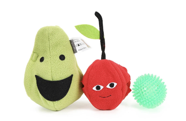 Snuffle Toy for Dogs - Pear 3-in-1